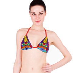 Arcturian Insight Grid - Bikini Top by tealswan