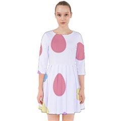 Easter Patches  Smock Dress by Valentinaart