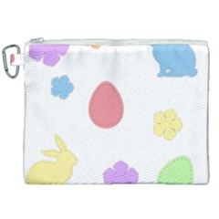 Easter Patches  Canvas Cosmetic Bag (xxl) by Valentinaart