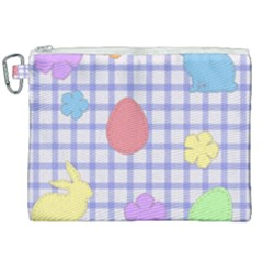 Easter Patches  Canvas Cosmetic Bag (xxl) by Valentinaart