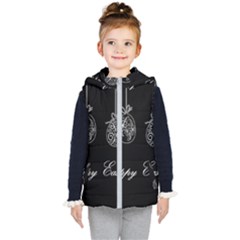 Easter Eggs Kid s Puffer Vest by Valentinaart