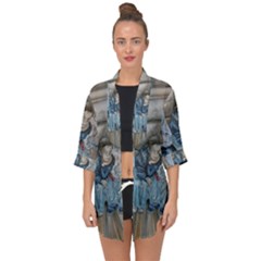 The Nobodies Open Front Chiffon Kimono by redmaidenart