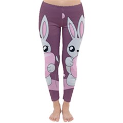 Easter Bunny  Classic Winter Leggings by Valentinaart