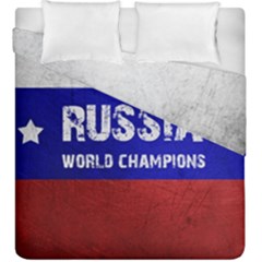 Football World Cup Duvet Cover Double Side (king Size) by Valentinaart