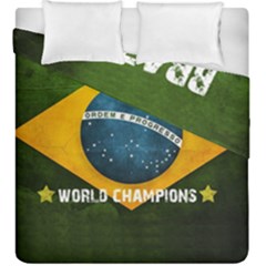 Football World Cup Duvet Cover Double Side (king Size) by Valentinaart