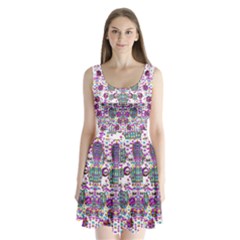 Alien Sweet As Candy Split Back Mini Dress  by pepitasart