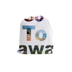 Hawaii Drawstring Pouches (medium)  by Howtobead