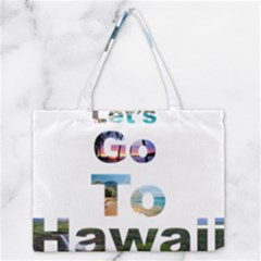 Hawaii Zipper Medium Tote Bag by Howtobead