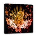 Cute Little Tiger With Flowers Multi Function Bag	 View1