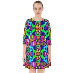 Artwork By Patrick-pattern-18 Smock Dress by ArtworkByPatrick
