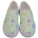 Easter Pattern Men s Canvas Slip Ons View1
