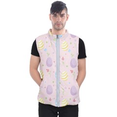 Easter Pattern Men s Puffer Vest by Valentinaart