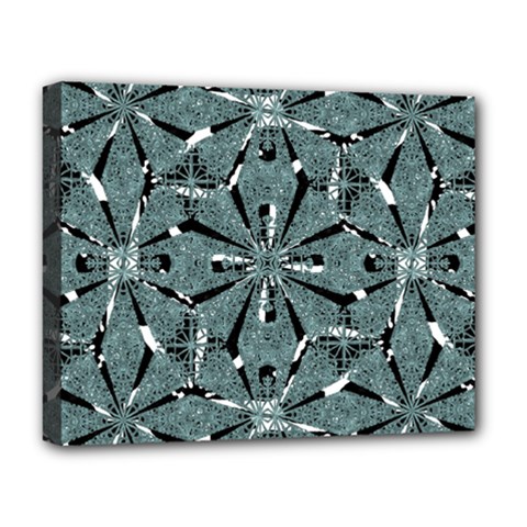 Modern Oriental Ornate Pattern Deluxe Canvas 20  X 16   by dflcprints