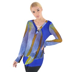 Butterfly Fish 1 Tie Up Tee by trendistuff