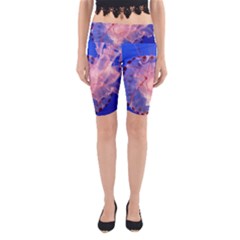 Purple Jellyfish Yoga Cropped Leggings by trendistuff