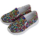 ARTWORK BY PATRICK-COLORFUL-6 Kid s Lightweight Slip Ons View2