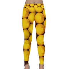 Lemons 2 Classic Yoga Leggings by trendistuff