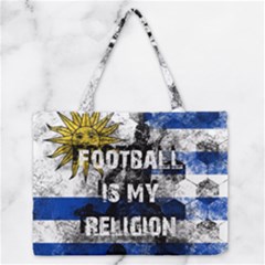 Football Is My Religion Zipper Medium Tote Bag by Valentinaart