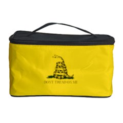 Gadsden Flag Don t Tread On Me Cosmetic Storage Case by snek