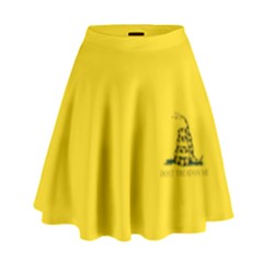 Gadsden Flag Don t Tread On Me High Waist Skirt by snek