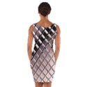 3d Abstract Pattern Wrap Front Bodycon Dress View2