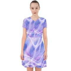Abstract Graphic Design Background Adorable In Chiffon Dress by Sapixe