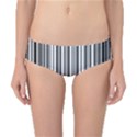 Barcode Pattern Classic Bikini Bottoms View1