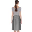 Barcode Pattern Midi Beach Skirt View2
