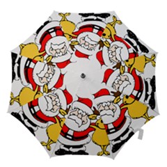 Christmas Santa Claus Hook Handle Umbrellas (large) by Sapixe
