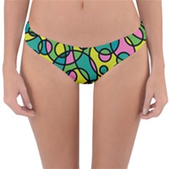 Circle Background Background Texture Reversible Hipster Bikini Bottoms by Sapixe