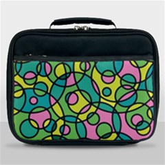 Circle Background Background Texture Lunch Bag by Sapixe