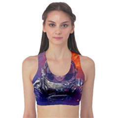 Eve Of Destruction Cgi 3d Sci Fi Space Sports Bra by Sapixe