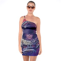 Eve Of Destruction Cgi 3d Sci Fi Space One Soulder Bodycon Dress by Sapixe