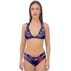 Eve Of Destruction Cgi 3d Sci Fi Space Double Strap Halter Bikini Set by Sapixe