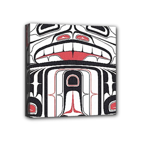 Ethnic Traditional Art Mini Canvas 4  X 4  by Sapixe