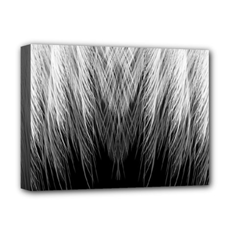 Feather Graphic Design Background Deluxe Canvas 16  X 12   by Sapixe