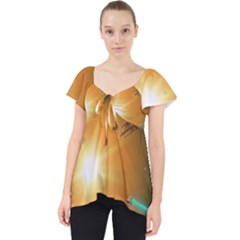 Future City Lace Front Dolly Top by Sapixe