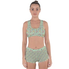 Hamster Pattern Racerback Boyleg Bikini Set by Sapixe