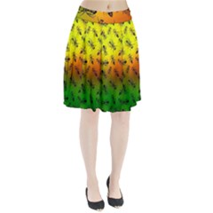 Insect Pattern Pleated Skirt by Sapixe