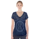 Minimalistic Knowledge Mathematics Trigonometry Short Sleeve Front Detail Top View1
