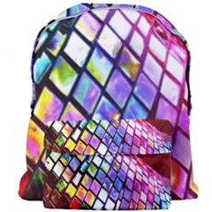 Multicolor Wall Mosaic Giant Full Print Backpack by Sapixe