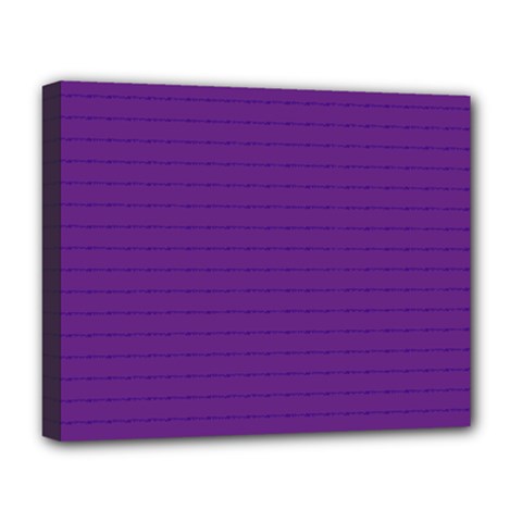 Pattern Violet Purple Background Deluxe Canvas 20  X 16   by Sapixe