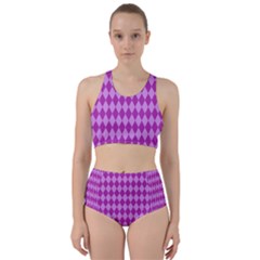 Pink Jess Racer Back Bikini Set by jumpercat