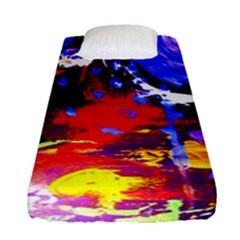 Balboa   Island On A Sand 13 Fitted Sheet (single Size) by bestdesignintheworld
