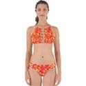 Triangle Tile Mosaic Pattern Perfectly Cut Out Bikini Set View1