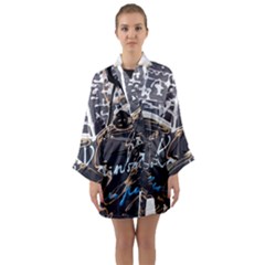 Dscf1638 - Written Poems Long Sleeve Kimono Robe by bestdesignintheworld