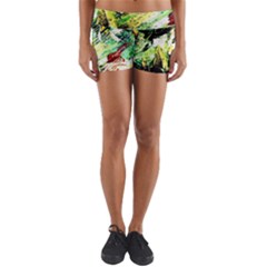 In The Nest And Around 4 Yoga Shorts by bestdesignintheworld