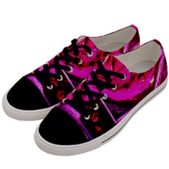 Calligraphy 2 Men s Low Top Canvas Sneakers by bestdesignintheworld