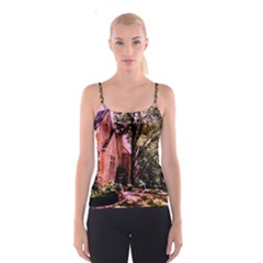 Hot Day In  Dallas 6 Spaghetti Strap Top by bestdesignintheworld