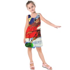 Catalina Island Not So Far 1 Kids  Sleeveless Dress by bestdesignintheworld